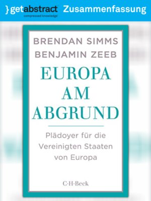 cover image of Europa am Abgrund (Zusammenfassung)